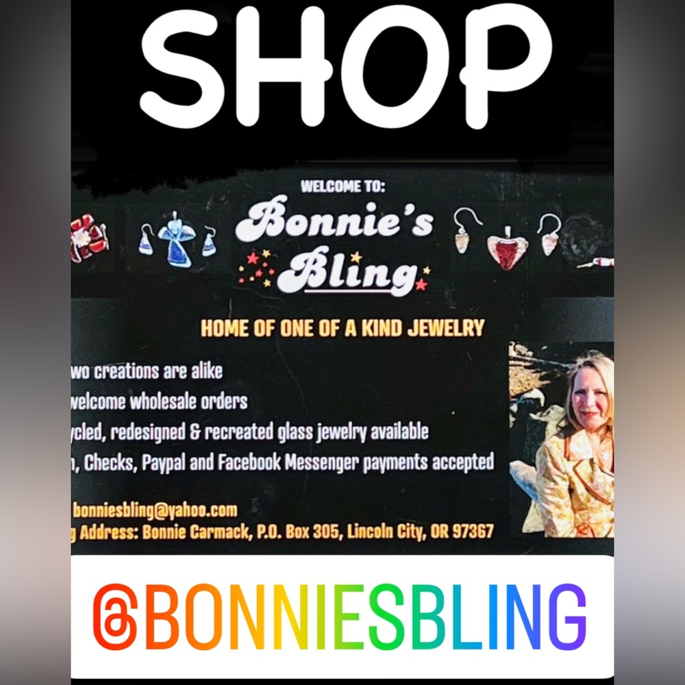 Bonnie’s Bling One Of A Kind Fused Glass Jewelry and Accessories to Wear. - Picture 7 of 11